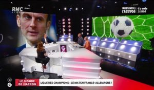 Le monde de Macron: Tweet de Macron dur la Ligue des champions - 17/08