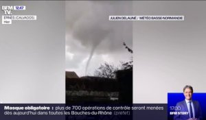 Une tornade a provoqué d'importants dégâts dans le Calvados