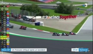 Moto GP : un Français critiqué après un accident