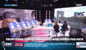 Dupin Quotidien : Frontières/Covid, les règles appliquées par pays - 18/08