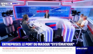 Story 4 : Le port du masque sera "systématisé" dans les entreprises à la rentrée – 18/08