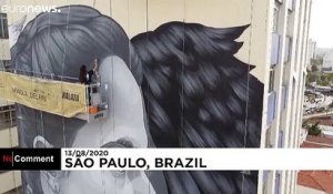 À Sao Paulo, le "street art" pour redonner de l'espoir