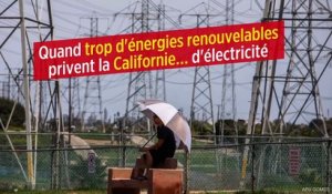 Quand trop d'énergies renouvelables privent la Californie… d'électricité