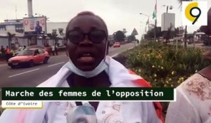 Marches des femmes de l'opposition Ivoirienne.