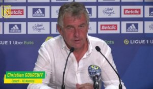 Bordeaux - FC Nantes : la réaction de Christian Gourcuff