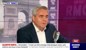 Xavier Bertrand: "Darmanin est un bien meilleur ministre de l'Intérieur que son prédécesseur"