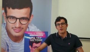 Paul El Kharrat, le plus jeune champion des 12 Coups de midi, présente son livre "Ma 153e victoire"