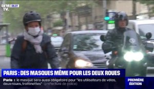 Le port du masque sera obligatoire partout à Paris dès ce vendredi matin, y compris pour les deux roues