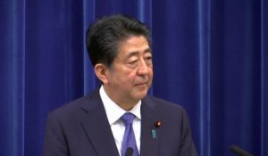 Le Premier ministre du Japon, Shinzo Abe, annonce sa démission pour raisons de santé
