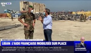Comment s'organisent les militaires français à Beyrouth pour déblayer la ville ?