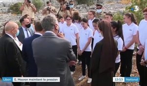 Emmanuel Macron maintient la pression à Beyrouth