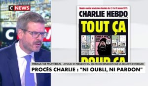 Charlie Hebdo : « Cette publication est indispensable. J’aurais aimé ce matin que l’ensemble de la presse la reprenne », déclare Thibault de Montbrial, avocat au barreau de Paris, dans #LaMatinale