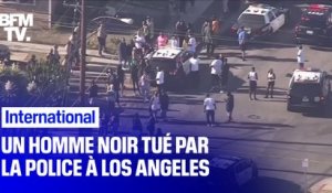 États-Unis: un homme noir tué par la police à Los Angeles