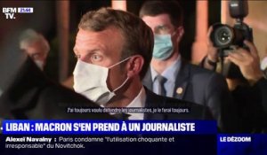 "Ce que vous avez fait est grave": Emmanuel Macron s’en prend à un journaliste du Figaro