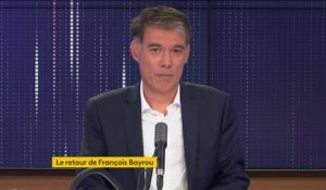 François Bayrou nommé haut-commissaire au Plan : "C'est le choix du 'recasage' d'un ex-ministre recalé pour cause d'affaires", déplore Olivier Faure