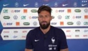 France - Giroud : "Jouer dans un stade vide, c'est un autre métier"