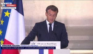 Au Panthéon, Emmanuel Macron annonce qu'un hommage national sera rendu à Gisèle Halimi