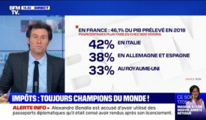Impôts: la France toujours championne du monde, selon l'OCDE
