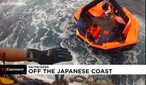 Opération de sauvetage au large du Japon