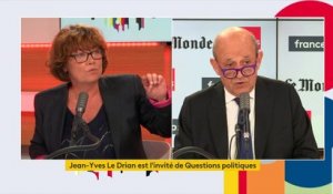 Jean-Yves Le Drian : "Heureusement que la bataille politique ne se limite pas à des problèmes de vocabulaire. Je sais bien que les Français adorent ça. Je suis pour la sécurité (...) ceux qui sont victimes de l'insécurité ce sont les plus pauvres"