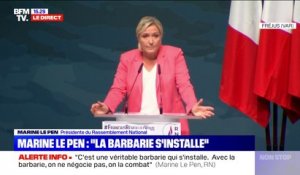 Marine Le Pen: "Eric Dupond-Moretti, c'est Christiane Taubira en pire"