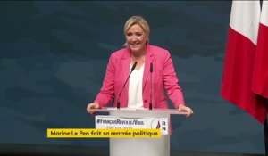 RN : Marine Le Pen a fait sa rentrée politique dans le Var