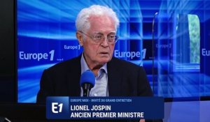 EXTRAIT - Lionel Jospin : "On ne peut pas aborder le problème de la délinquance sous un angle idéologique"