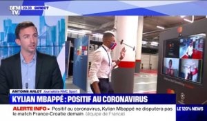 Kylian Mbappé a été testé positif au Covid-19 et ne disputera pas le match France-Croatie mardi