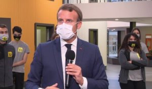 Emmanuel Macron sur le coronavirus: "Nous prendrons des décisions vendredi" sur une éventuelle priorisation pour l'accès aux tests