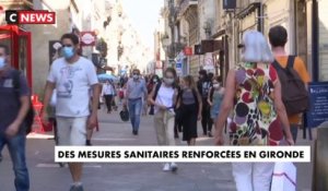 Coronavirus : renforcement des mesures sanitaires en Gironde