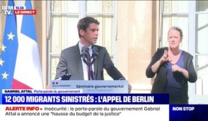 Incendie à Lesbos: Gabriel Attal assure que "la France est prête à prendre sa part dans la solidarité"