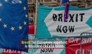 Brexit : les Européens appellent le Royaume-Uni à la raison