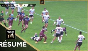 TOP 14 - Résumé Union Bordeaux-Bègles-CA Brive: 25-20 - J2 - Saison 2020/2021