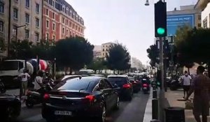 Les chauffeurs de VTC manifestent à Marseille