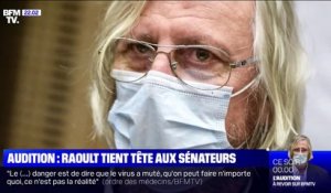 Coronavirus: face aux sénateurs, Didier Raoult défend son travail
