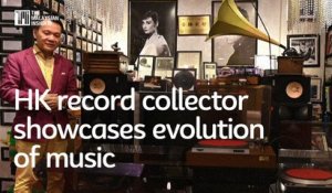 Hong Kong record collector showcases evolution of music