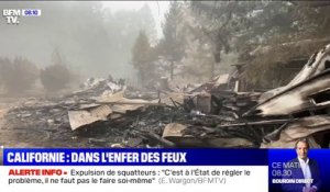 Sur la route des incendies qui continuent de se propager en Californie