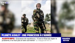La princesse Élisabeth de Belgique, future reine, fait l'armée