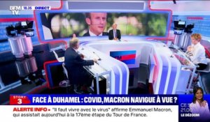 Face à Duhamel : Covid, Emmanuel Macron navigue-t-il à vue ? - 16/09