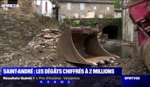 Intempéries dans le Gard: dans la commune de Saint-André-de-Valborgne, les dégâts sont chiffrés à 2 millions d'euros