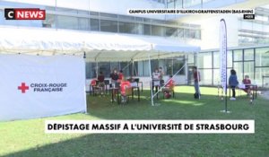 Coronavirus : dépistage massif des étudiants de l'université de Strasbourg