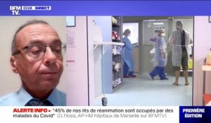 Dominique Rossi (AP-HM):  "45% de nos lits de réanimation sont occupés par des malades du Covid-19"