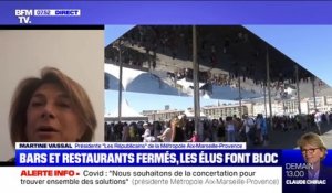 Pour la présidente de la métropole Aix-Marseille-Provence, "ce n'est pas en fermant les bars et restaurants qu'on arrêtera l'épidémie"