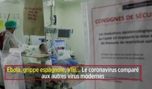 Ebola, grippe espagnole, VIH… Le coronavirus comparé aux autres virus modernes