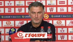 Galtier : «On aura des moments plus difficiles» - Foot - L1 - Lille