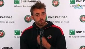 Roland-Garros 2020 - Benjamin Bonzi :  "J'espère que ce n'est pas fini... "