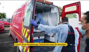 Coronavirus : en Guadeloupe, les pompiers sont débordés