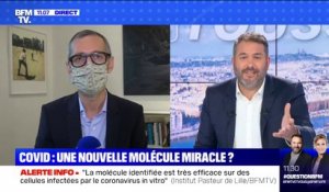 Nouvelle molécule "miracle" contre le Covid-19: selon le directeur scientifique de l'Institut Pasteur de Lille, "on a un très bon recul sur les effets secondaires"