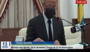 RTG / Présentation du projet de loi relative à la nouvelle politique de sports au Gabon
