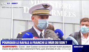 Porte-parole de l'armée de l'air: "Le rafale a eu ordre de passer supersonique pour intercepter" l'avion qui avait perdu le contact